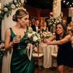 Wedding guest attacked a bridesmaid after the bouquet toss at her sister's wedding