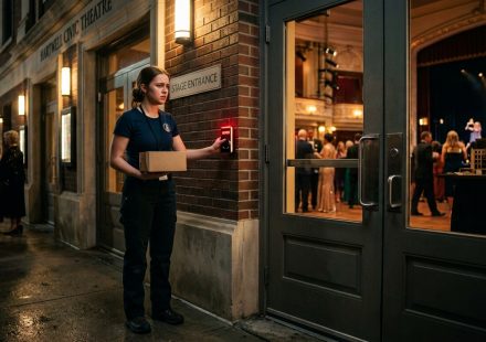 Teen girl locked outside a theatre after her parents canceled my 18th birthday celebration