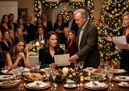 Woman confronted at Christmas dinner as her family demanded she pay for her sister's wedding while relatives watch.