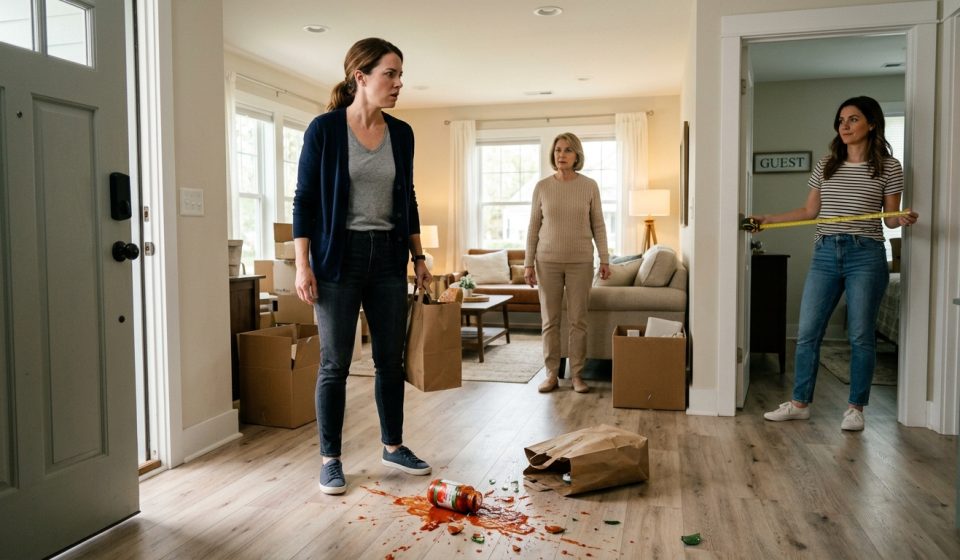 Woman who bought her first house with her own money discovers her mother and sister inside her new home