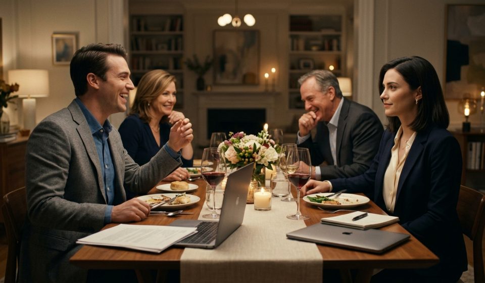 Brother laughed at my investment offer during a family dinner while his younger sister quietly listens