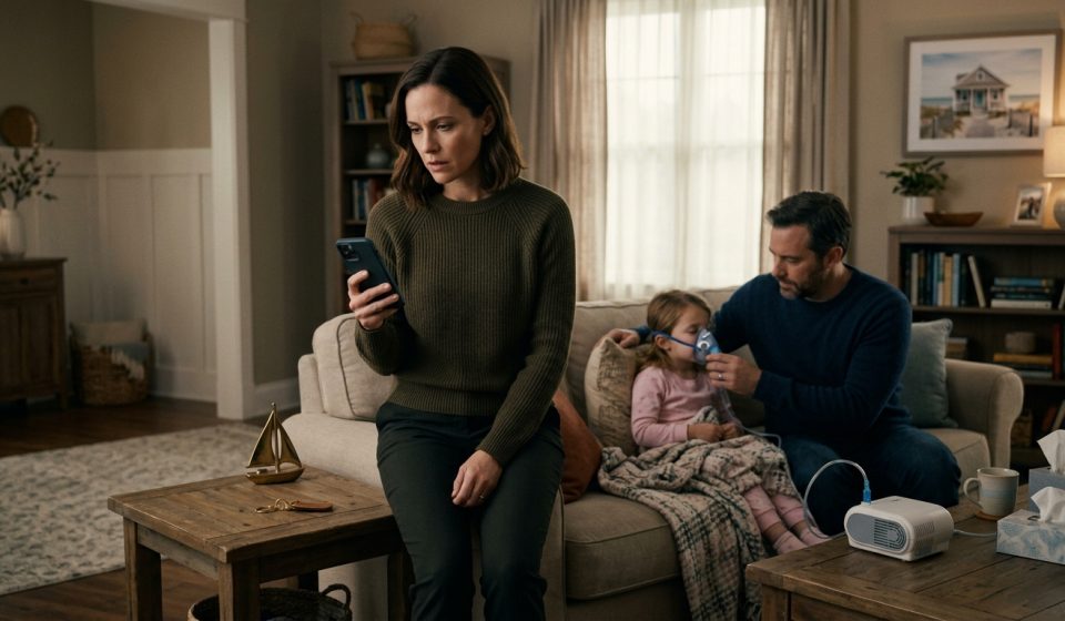Mother realizes her family takes over my beach house situation is escalating while caring for her sick four-year-old daughter at home