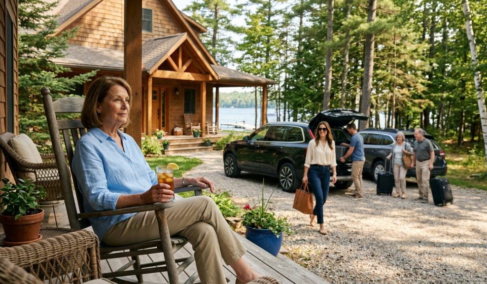 Daughter-in-law expected me to prepare everything as she arrives at a northern Michigan lake house while Alice calmly waits on the porch