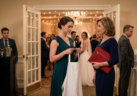 Family called her a college dropout as her mother handed her a catering apron at her sister's wedding