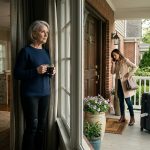 Daughter-in-law tried to move in with three suitcases while Sophia watched from inside her home