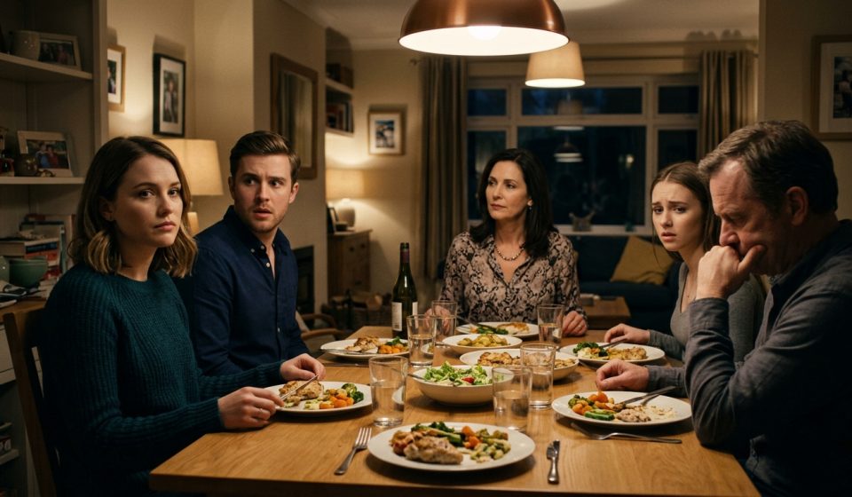 Mom compared me to my sister during an uncomfortable family dinner with my boyfriend sitting beside me.