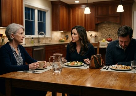 Widow confronting her daughter-in-law after being told her parents are moving into your spare rooms without permission.
