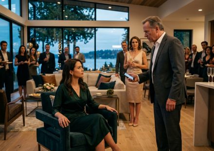 Woman refusing to give my sister my vacation home as her father cancels her birthday party inside her lake house.