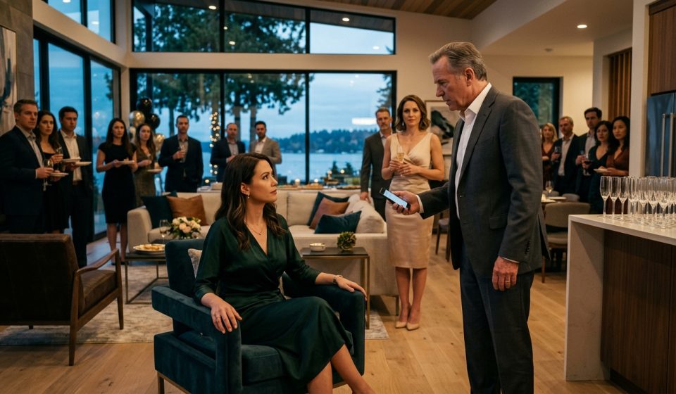 Woman refusing to give my sister my vacation home as her father cancels her birthday party inside her lake house.