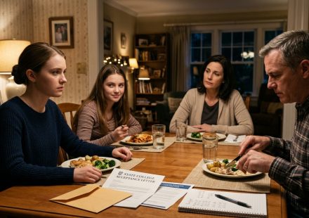 Young Carrie watches her parents focus on her younger sister, years before her parents went to Hawaii without her.