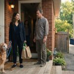 Woman locked outside her inherited brick house with her golden retriever after her parents sued me for inheritance dispute begins