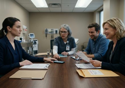 DNA results proved I wasn't family as Delaney calmly showed the doctor a photo while her mother held the test results.