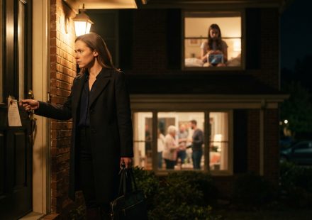 Professional woman discovering her key no longer works at her late mother's house after her dad claimed I was unsafe