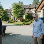 Retired veteran notices his best friend showed up with bruises while his friend's son-in-law approaches outside their Vancouver homes.