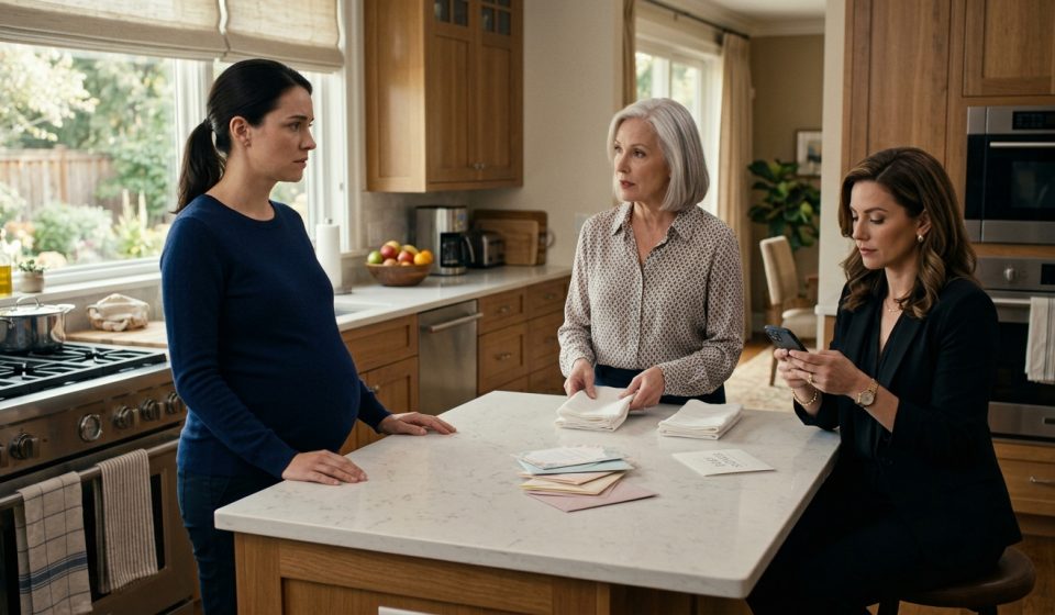 Mom canceled my baby shower as seven-month-pregnant Lorraine sat with invitations while her mother prioritized her sister's divorce party.