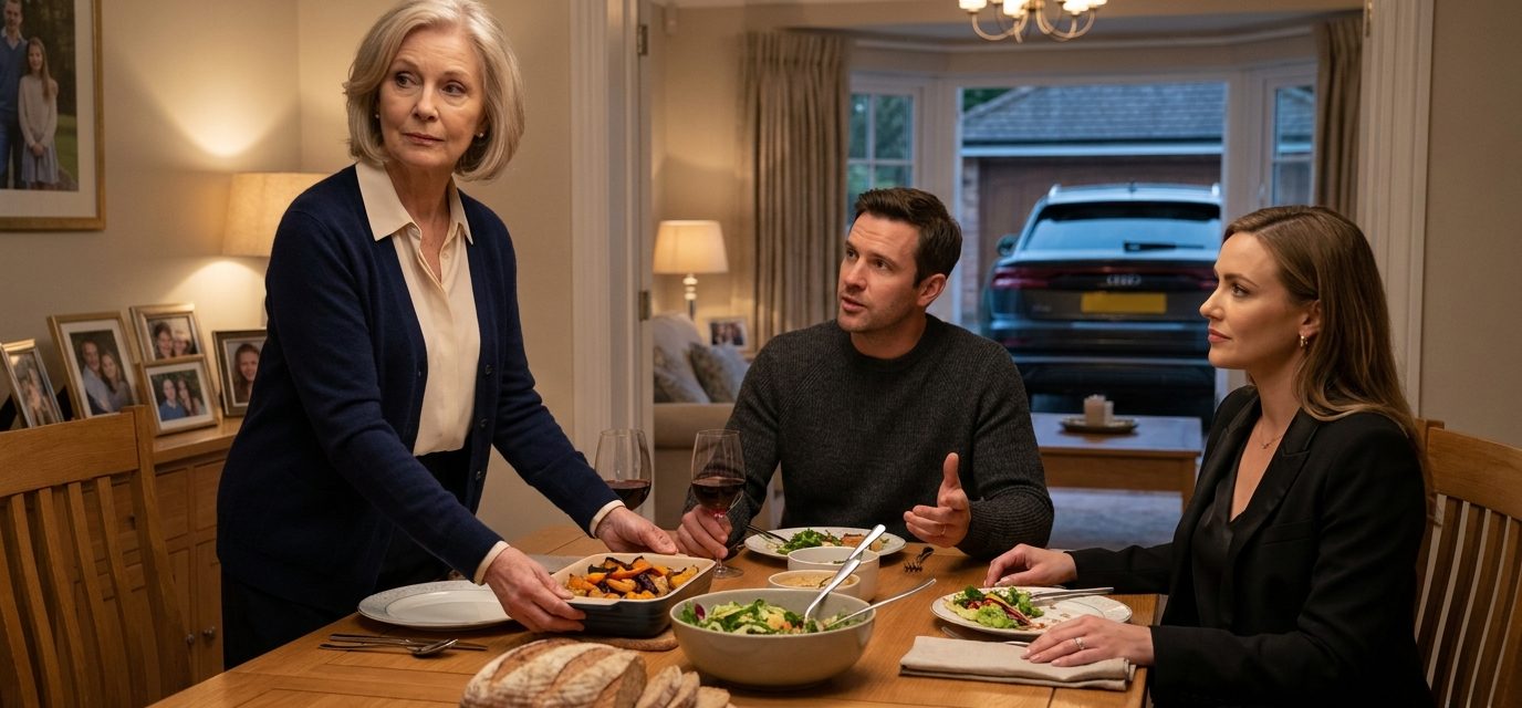 Son told mother to cut back as Mark discusses her retirement spending with Arlene during Sunday dinner at her home.