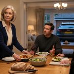 Son told mother to cut back as Mark discusses her retirement spending with Arlene during Sunday dinner at her home.