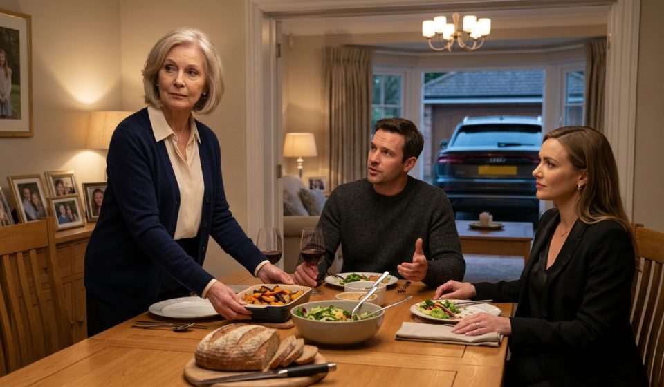 Son told mother to cut back as Mark discusses her retirement spending with Arlene during Sunday dinner at her home.