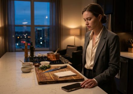 A 29-year-old woman sitting alone in her Nashville apartment after being excluded from her sister's engagement dinner.