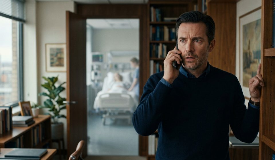 Man receiving a difficult family phone call years after a false accusation ruined my life
