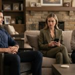 Nathan calmly faces his mother and successful sister during a tense family conversation about favoritism and financial responsibility.