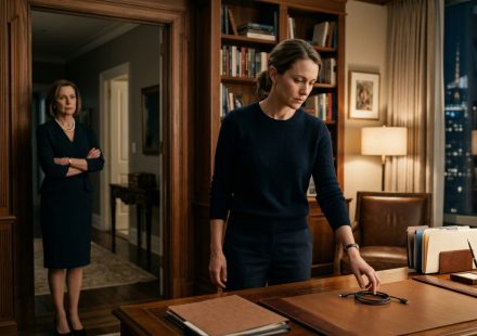 Daughter facing her stepmother after her father's death as the $28 million inheritance and skyscraper remain unspoken