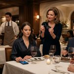 Mom Cut Me Off at Dinner as she snaps my credit card during a tense family meal at an upscale restaurant.