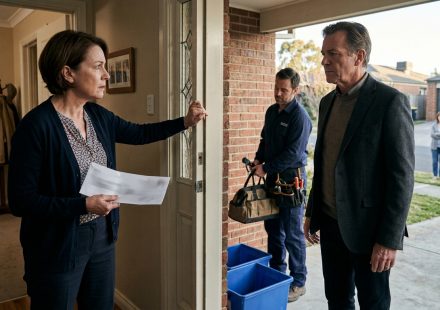 Widow confronts her brother-in-law after discovering her late husband's old bank account containing millions.
