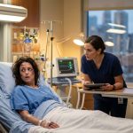 Injured woman awakening in an ICU before discovering that her parents emptied her apartment while she was hospitalized.