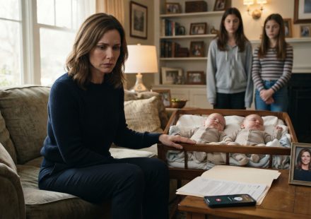 45-year-old mother facing family pressure over whether to raise her late husband's infant affair twins.