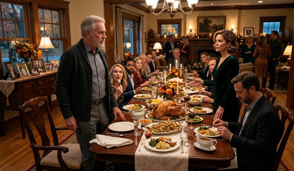 Daughter-in-law banned me from Thanksgiving table as Walter stands before stunned guests inside his own family home