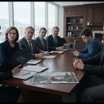 A 32-year-old man sits across from his estranged family during a tense will reading after his grandpa left him his mountain lodge.