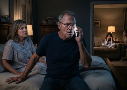 Concerned grandfather receives a 2:30 a.m. phone call from his crying nine-year-old adopted granddaughter after she was left at home.