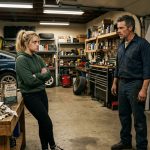 Stepfather discovers his teenage stepdaughter handling flammable materials in the garage before she nearly burned his house down.