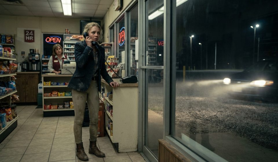 Teenage girl in riding boots calling her aunt from a truck stop during a tense late-night family crisis.