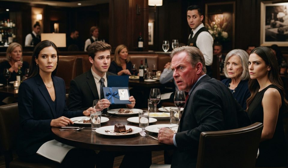 Alicia gives her brother a house deed at his graduation dinner as their family reacts with shock and anger.