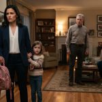 Linda holding Ava's pink backpack as her father tells her to choose between the family and the five-year-old girl.
