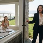 Woman outside her San Diego home overhearing her family plan her sister's wedding at my beach house without asking permission.