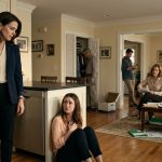 A shocked homeowner discovers her Sister's In-Laws Searching My House, examining private financial records and property documents while her younger sister cries in the kitchen.