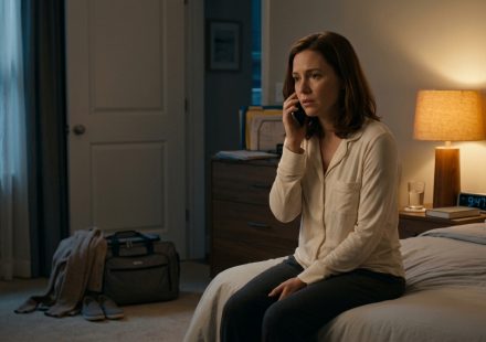 A successful investment banker in her Manhattan office receives a shocking phone call after her parents let her sister live rent free in her investment property.