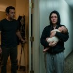 A frightened teenage mother holding her baby stands outside her neighbor's apartment door at 3 a.m., desperately asking him for help.